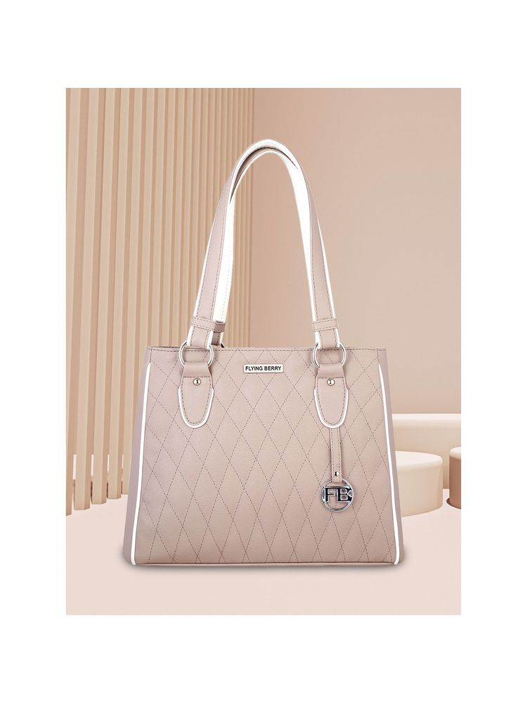 FLYING BERRY Womens Mauve Hand Bag